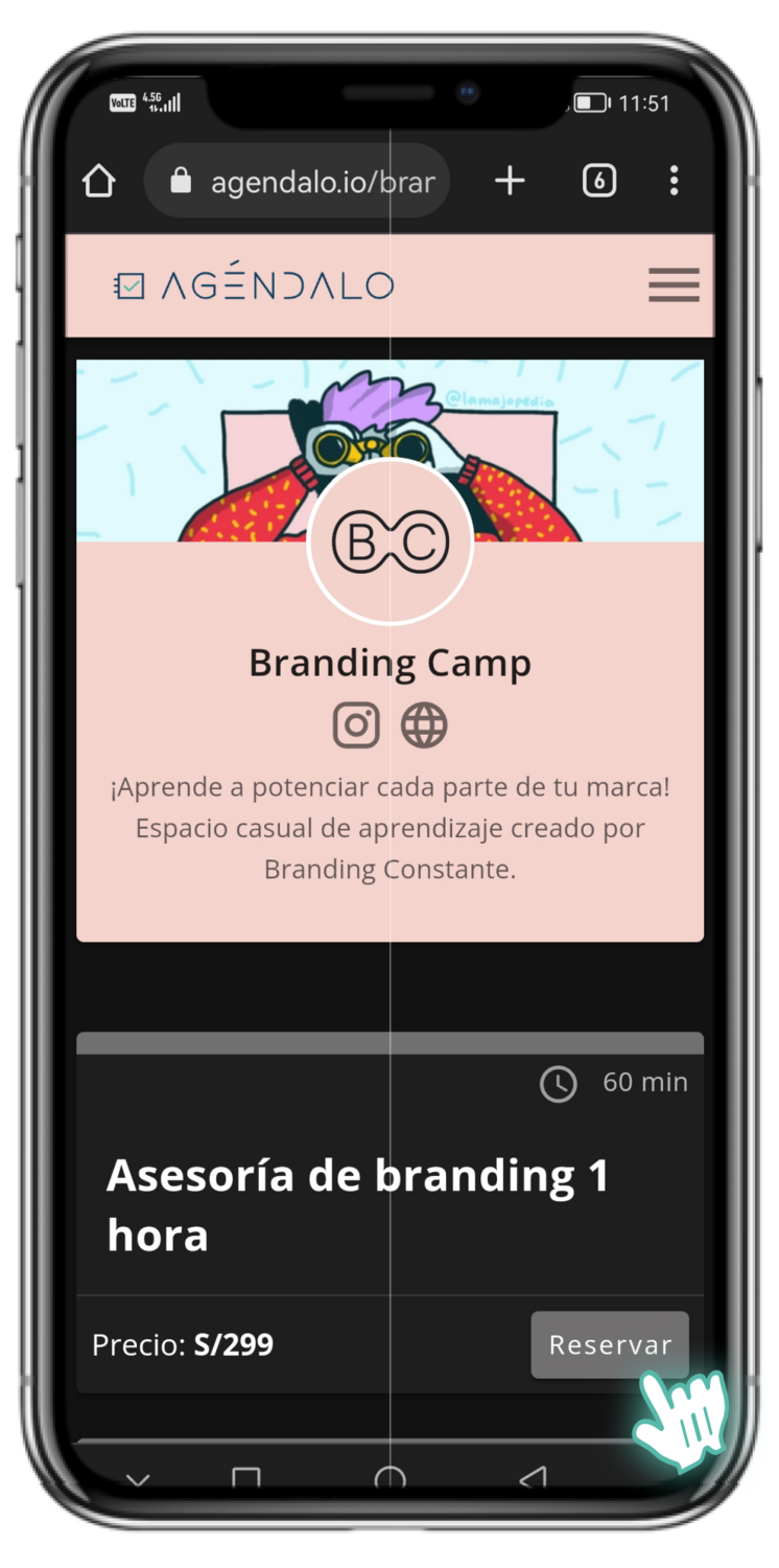 Comparte tu link con todos tus clientes